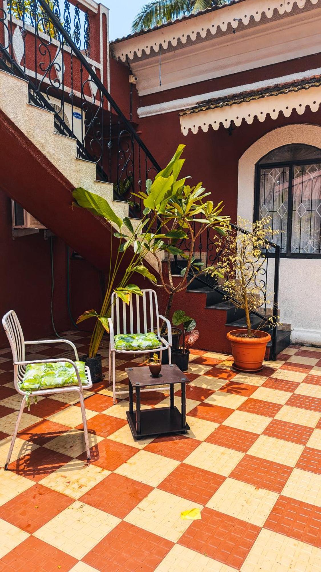 The First House By V3Homestay 4Bhk Private Pool Calangute Buitenkant foto