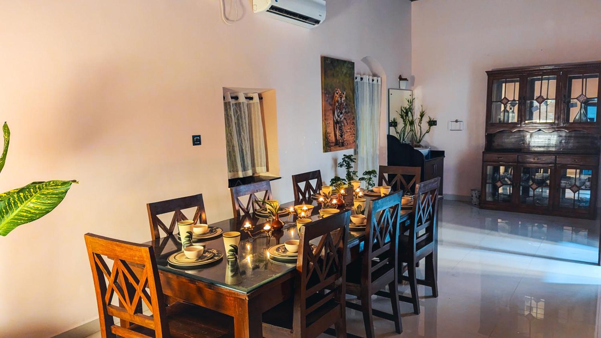 The First House By V3Homestay 4Bhk Private Pool Calangute Buitenkant foto