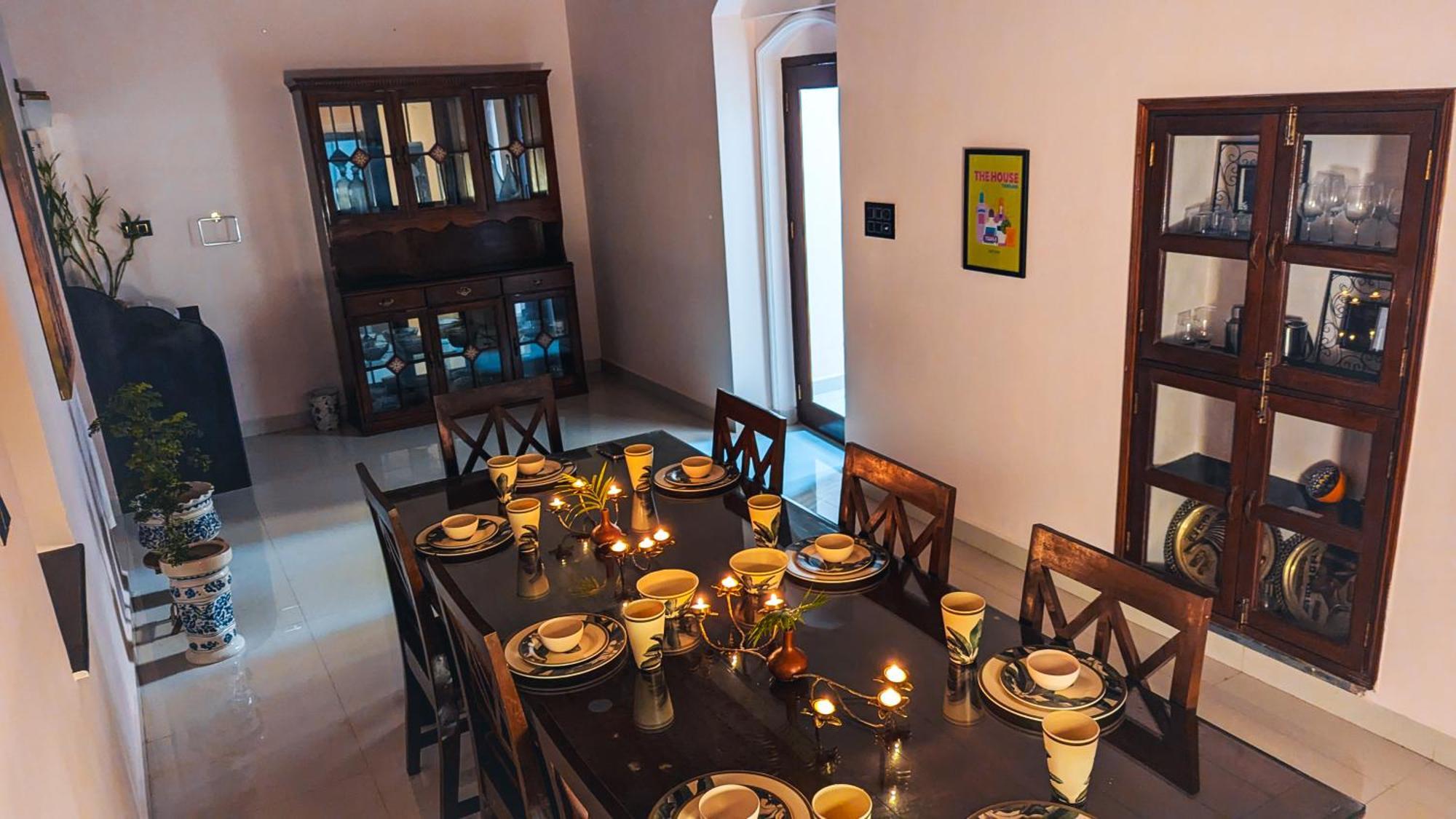 The First House By V3Homestay 4Bhk Private Pool Calangute Buitenkant foto