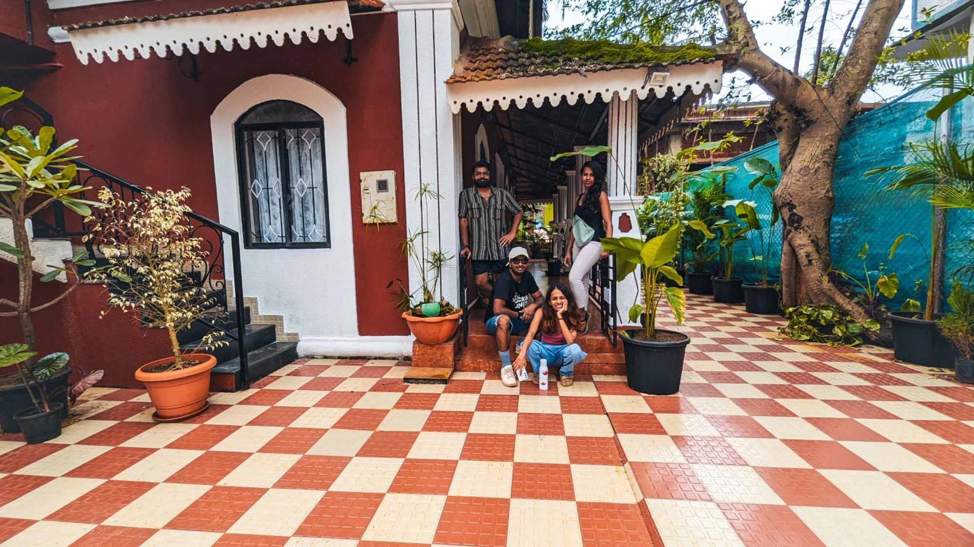 The First House By V3Homestay 4Bhk Private Pool Calangute Buitenkant foto